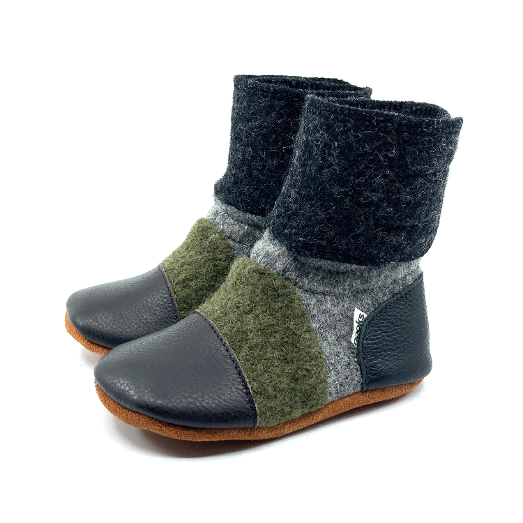 Felted booties 2025