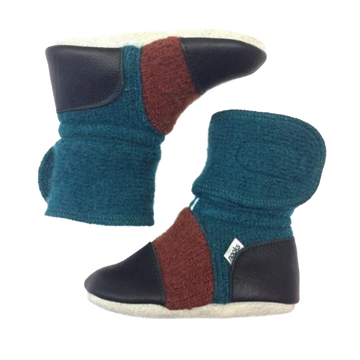 Mistral Felted Wool Booties
