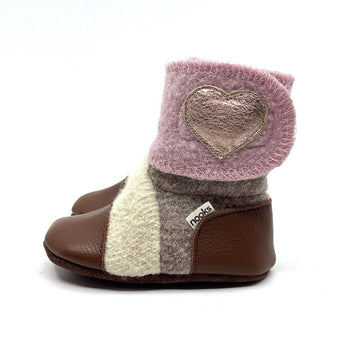 Heirloom Felted Wool Booties