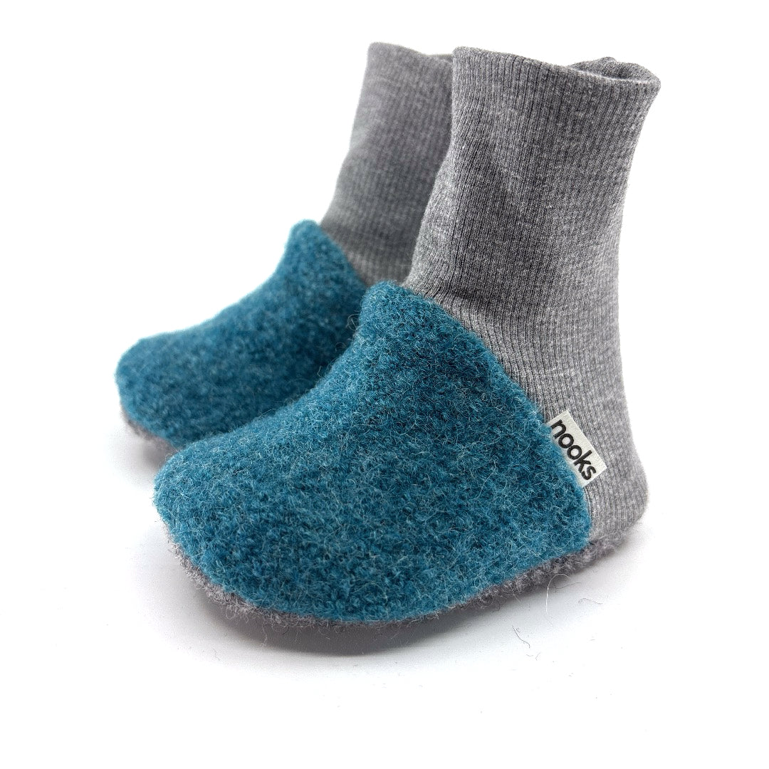 Pre-Walking Soft Wool Booties