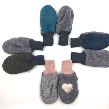 Kids Wool Mittens