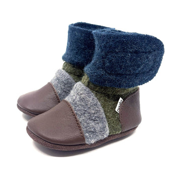 Wilder Felted Wool Booties