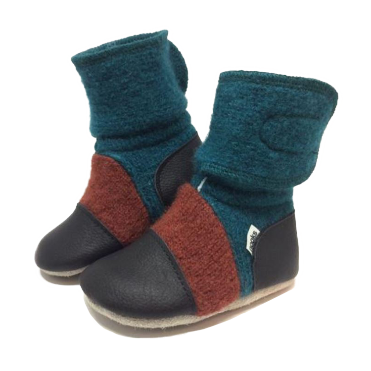 Mistral Felted Wool Booties