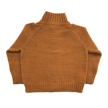 Golden Spruce Merino Wool Cardigan