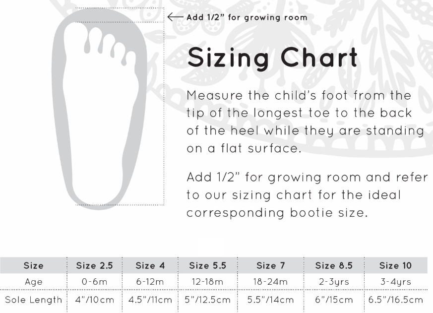 Sizing Chart 2019